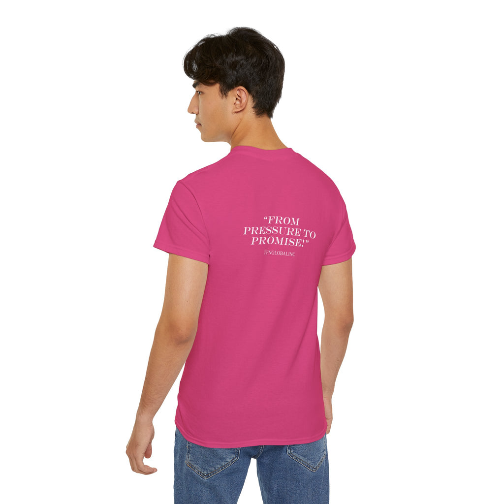 The Wealthy Place Tee — "From Pressure to Promise" Inspirational Christian T-Shirt