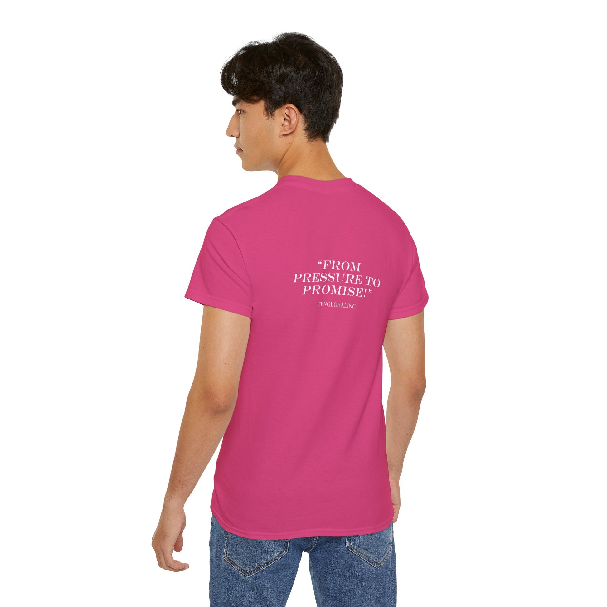The Wealthy Place Tee — "From Pressure to Promise" Inspirational Christian T-Shirt