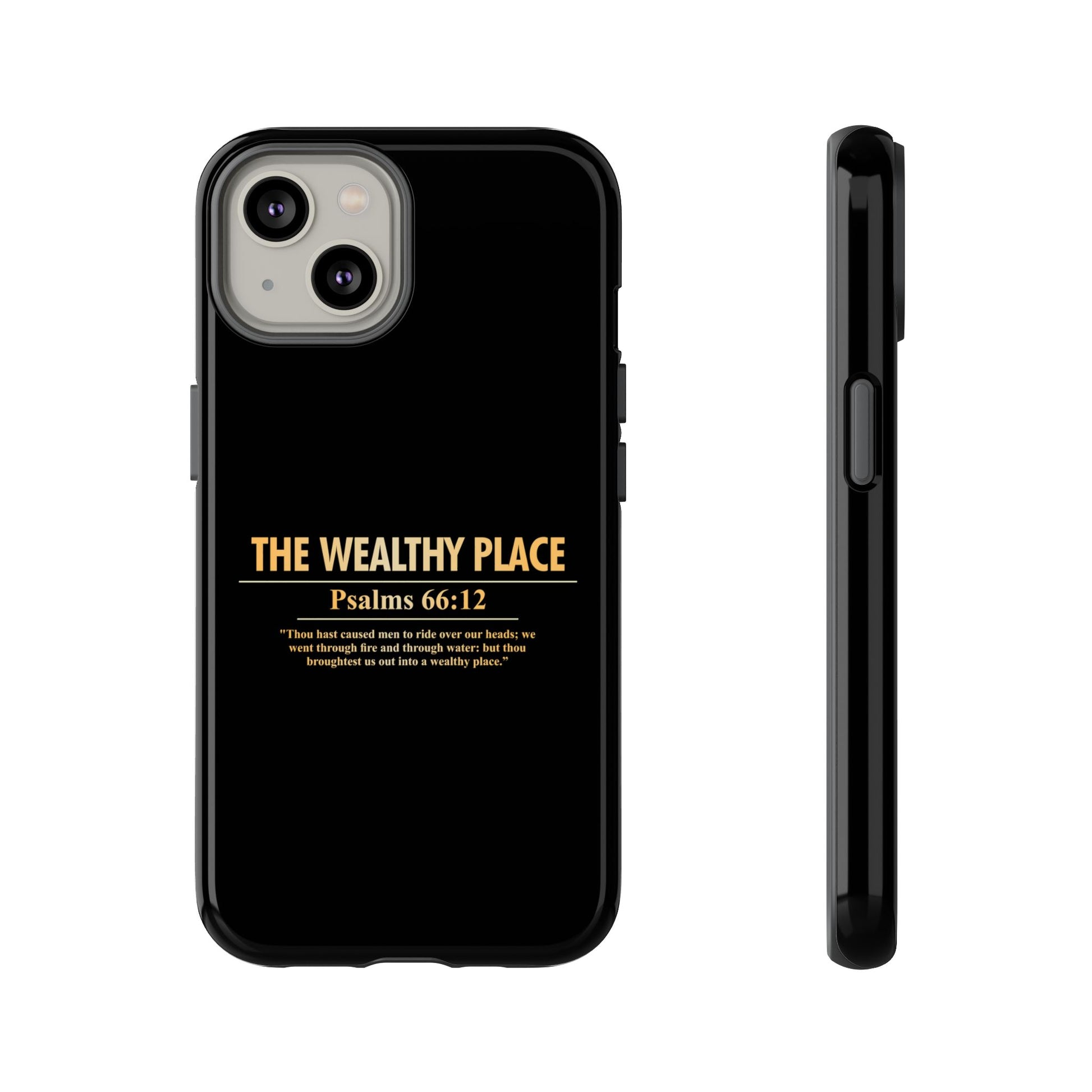Phone Case — "The Wealthy Place" Minimalist Protective Tough Case