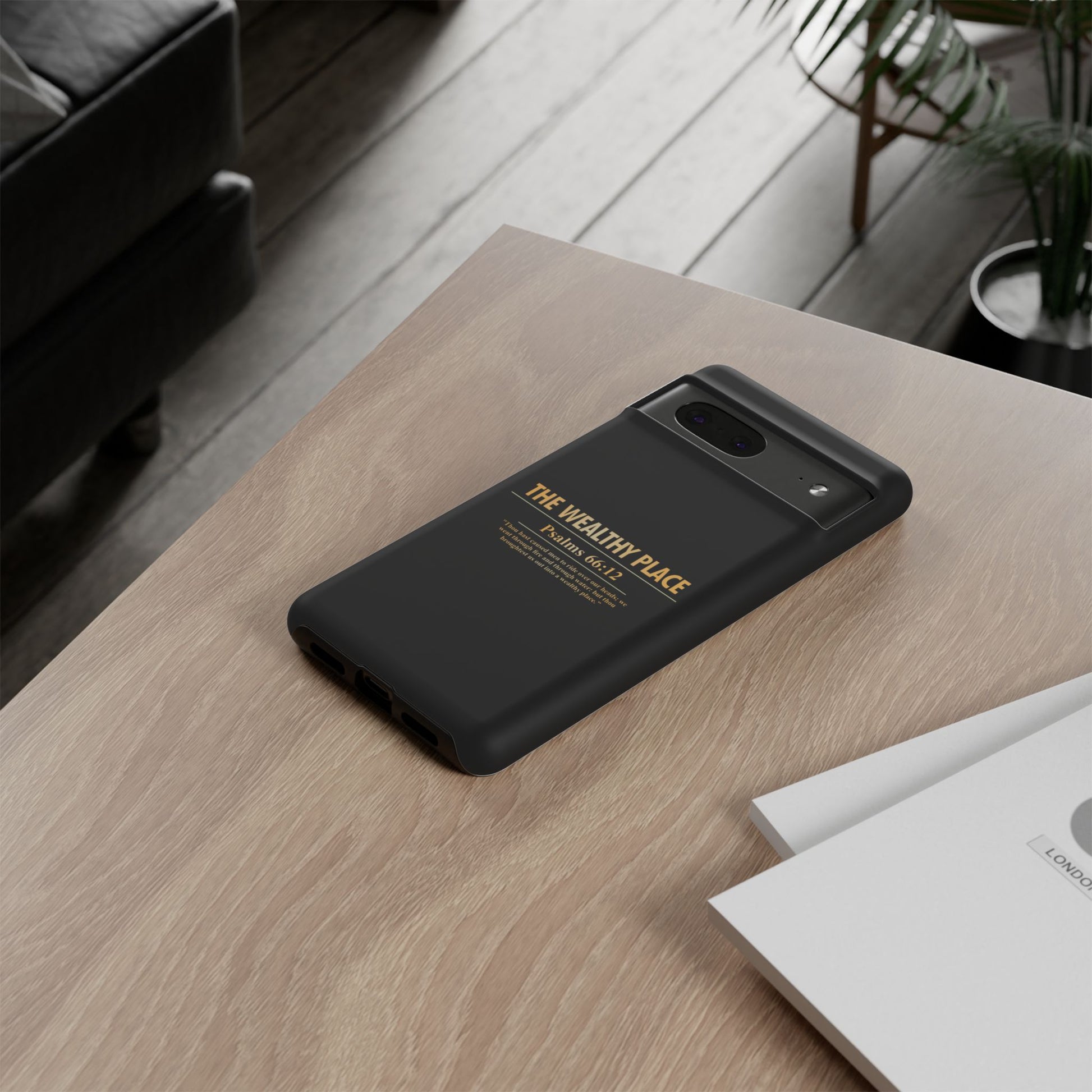 Phone Case — "The Wealthy Place" Minimalist Protective Tough Case