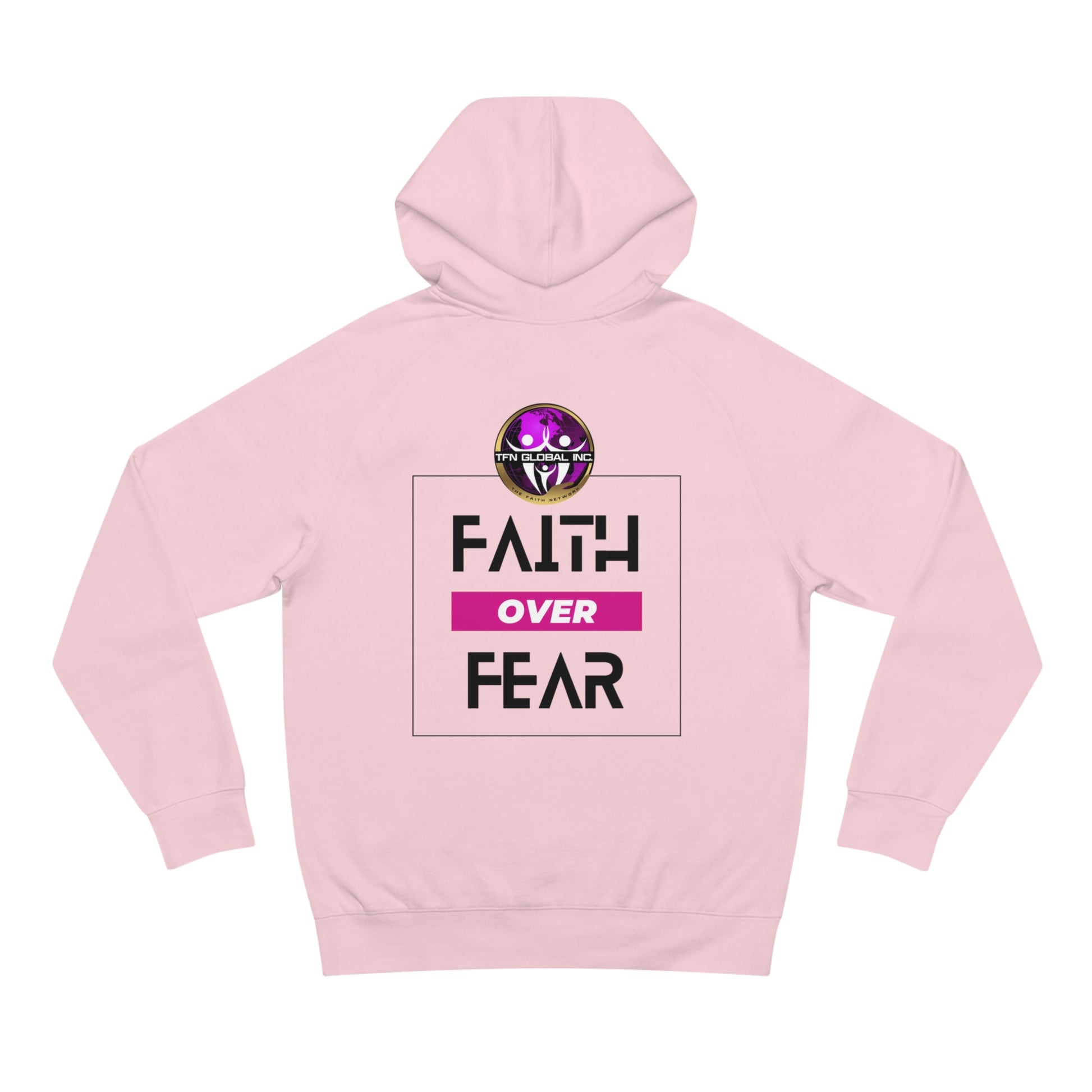 FAITH OVER FEAR Unisex Supply Hoodie I Bold FAITH OVER FEAR Hoodie - Unisex Fit I Comfort and Courage: FAITH OVER FEAR Hoodie I I Stay Strong In FAITH OVER FEAR - Unisex Hoodies