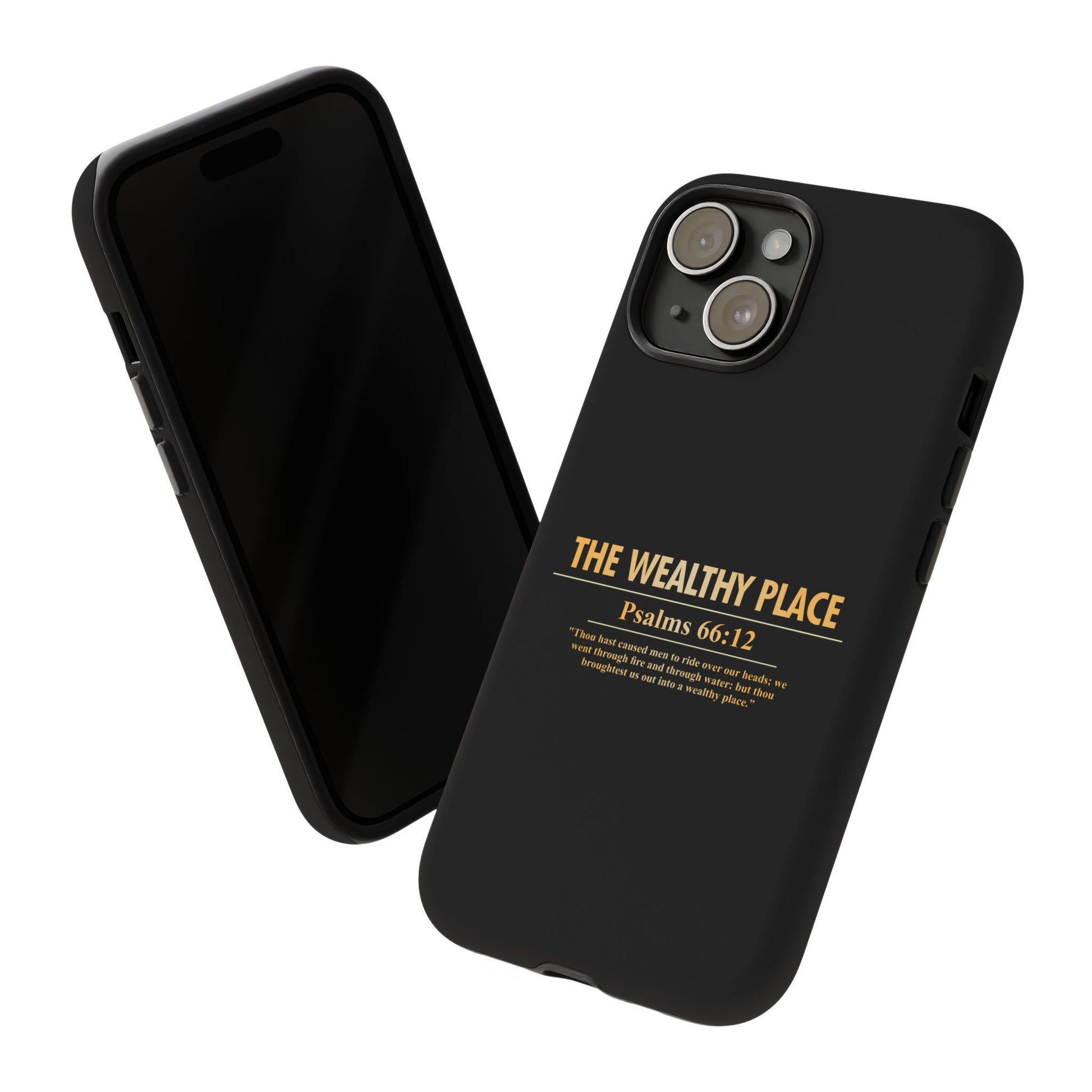 Phone Case — "The Wealthy Place" Minimalist Protective Tough Case